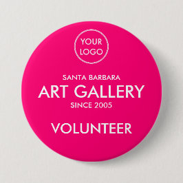 Enkel, modern Magenta, tillsätt Logotyp till aukti Knapp