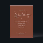 Enkel, modern, minimal bröllopsinbjudan inbjudningar<br><div class="desc">Enkelhet säger allt! Den här minimala textbröllopsinbjudan passar dagens moderna bröllop. Det är en enkel mall som innehåller all information du behöver för bröllop. Klicka på "personanpassa" eller "ange information" om du vill ändra informationen eller så kan du gå ännu längre genom att ändra färg i texten och bakgrunden med...</div>