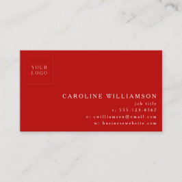 Enkel, modern, minimal Logotyp för Professionell i Visitkort