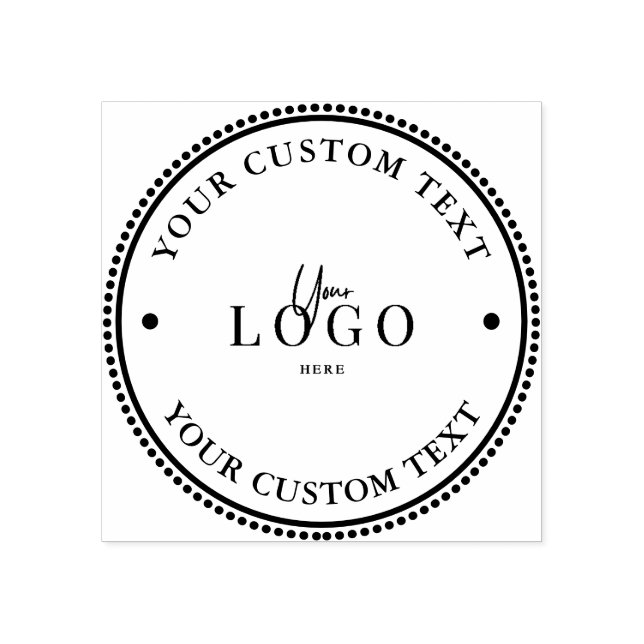 Enkel Modern Minimalist Monogram Returadress R Stämpel (Tryck)