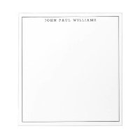 Enkel, modern, minimalistisk Black Line Ram-Chic