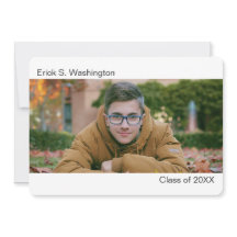 Enkel, modern, minimalistisk grad-varning/