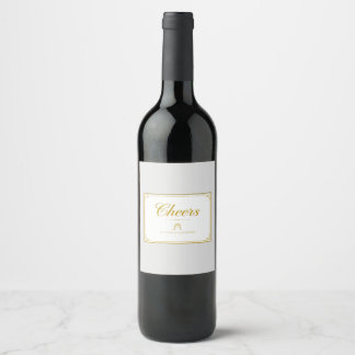 Enkel Modern Minimalistisk KÄRLEK Vin Etikett