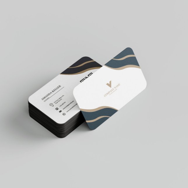 Enkel modern, minimalistisk visitkort (Skapare uppladdad)