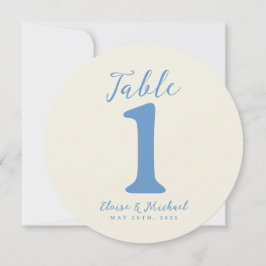 Enkel Modern modig kassering av Bord-kortet för ku Julkort