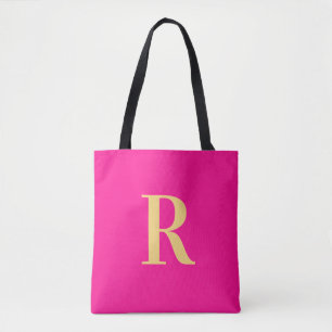 Enkel Modern Monogram Tygkasse