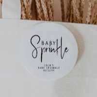 Enkel Modern Neutralt Baby Sprinkle
