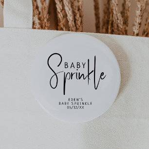 Enkel Modern Neutralt Baby Sprinkle Knapp