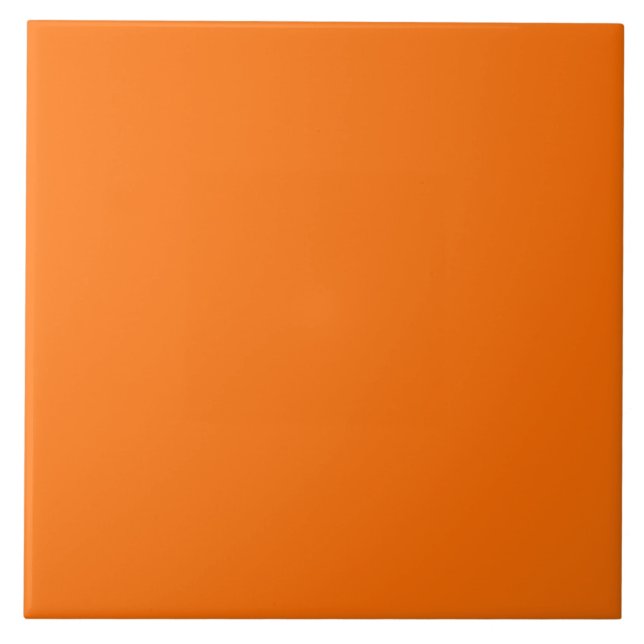 Enkel modern, nybörjande Orange Kakelplatta (Framsidan)