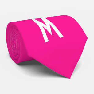 Enkel modern nybörjande Rosa med fluorescerande eg Slips