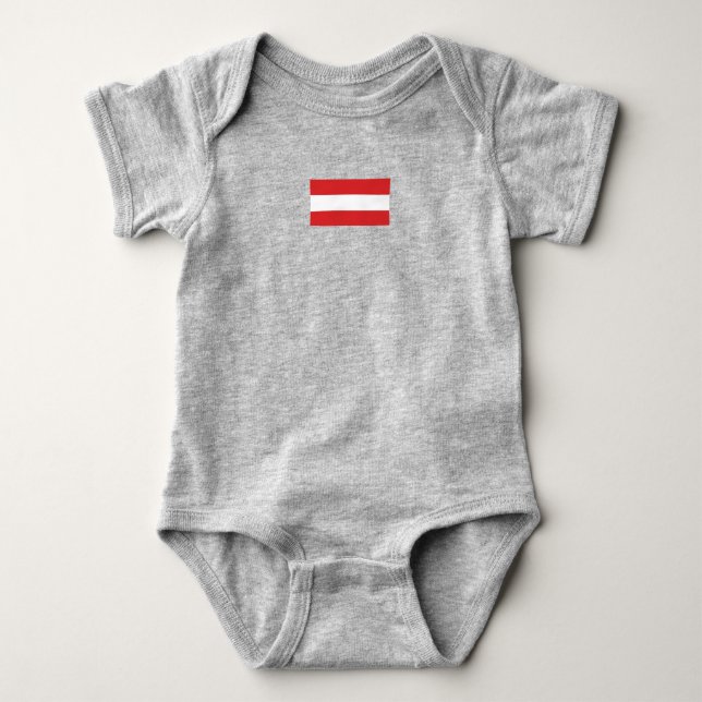 Enkel, modern österrikisk nationalgåva från Österr T Shirt (Framsida)