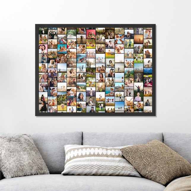 Enkel modern Personlig 108 Fotokollage Poster (Skapare uppladdad)