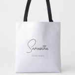 Enkel, modern Personlig, Bridesmaid Frieri Tygkasse<br><div class="desc">Tittar för en chic, trendig, men ändå en enkel gåva till dina Bridesmaider? Dessa moderna tote bags är en praktisk gåva som de kan använda även efter er bröllopsdag! All text, inklusive namn för rubrik och skript, kan ändras. Du kan ändra titeln så att den passar din bröllopsfest! (t.ex. Bridesmaid,...</div>