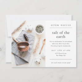 Enkel modern Photo Business Open House