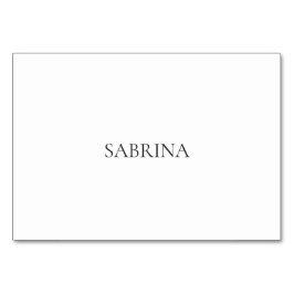 Enkel Modern Platt Platskort Bordsnummer