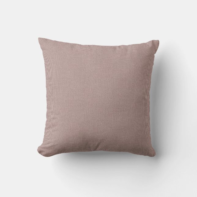 Enkel Modern Powder Rosa Linen Kudde (Framsida)