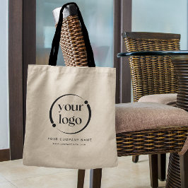 Enkel Modern Professionell Business Logotyp Tygkasse