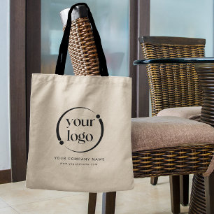Enkel Modern Professionell Business Logotyp Tygkasse