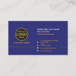 Enkel Modern Professionell Mörk Färg lägger till L Visitkort