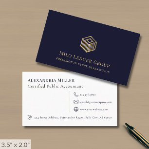 Enkel modern Professionell Visitkort