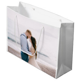 Enkel Modern Script Heart Bröllop Tack