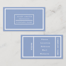 Enkel Modern Serenity Visitkort