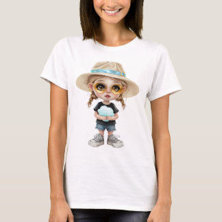 Enkel modern : Snyggt Girl T Shirt