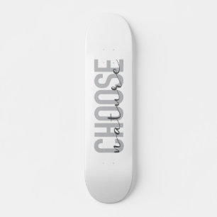 Enkel, modern, stads- och coola design Välj natur Mini Skateboard Bräda 18,5 Cm