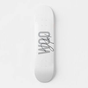Enkel, modern, stadsmässig utformning av trendiget mini skateboard bräda 18,5 cm