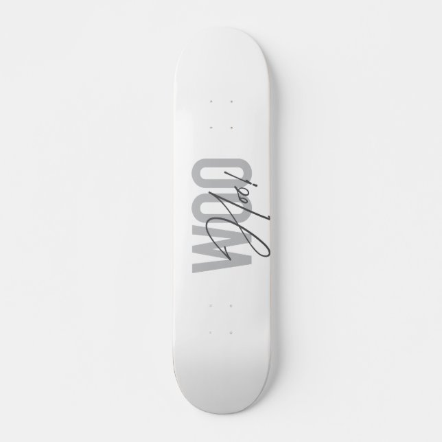 Enkel, modern, stadsmässig utformning av trendiget mini skateboard bräda 18,5 cm (Framsida)