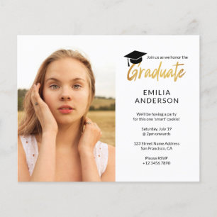 Enkel modern Studentfest i BUDGETEN Flygblad