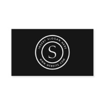 Enkel modern svart för logotypprofessionellslätt