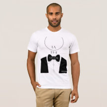 Enkel Modern Svart Vit Monogram Brudgum Sväger