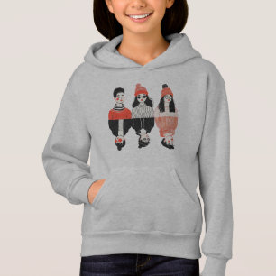 Enkel modern teckning för coola ungdomar t shirt