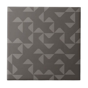 Enkel, modern, trendig geometrisk grafik mönster kakelplatta