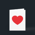 Enkel Modern Vit Röd Kärlek Hjärtat Grafik Kort<br><div class="desc">Enkla Modern Minimalistisk Design. De är alla enkla,  attraktiva,  unika.</div>