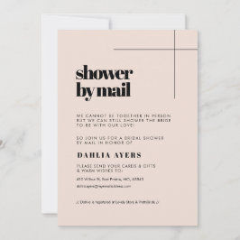 Enkel Möhippa av chic per post Inbjudningar