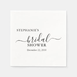 Enkel Möhippa för minimalistisk skript Pappersservett