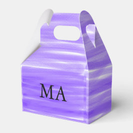Enkel monogram lägg till din namn bokstav man mini presentaskar