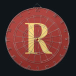 Enkel monogram Modern Darttavla<br><div class="desc">Detta är en enkel, modern monogramdesign för personligen. Den här snyggten är i färd med att gå brunt med snyggtens typografi. Det är perfekt för en personlig eller idealisk som ett nytt spelrumstillbehör för dig själv. Lägg bara till det första brev genom att skriva in det i textrutan för att...</div>