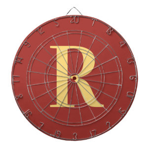 Enkel monogram Modern Darttavla