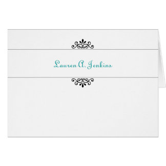 Enkel Monogram OBS Kort