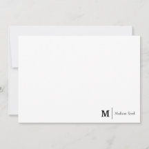 Enkel monogram-verksamhet