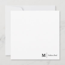 Enkel monogram-verksamhet
