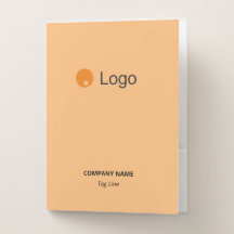 Enkel monokrom företagsform, platt