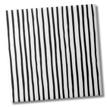 Enkel Mönster Black White Rand