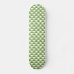 Enkel mönster för pastellgrönt mini skateboard bräda 18,5 cm
