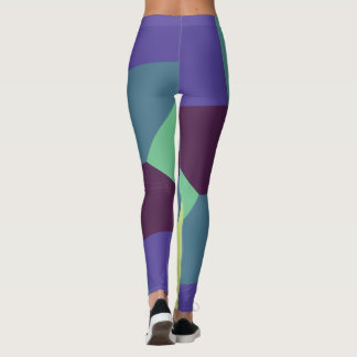 Enkel Mönster med Nice Färg Leggings