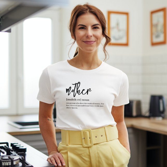 Enkel Mor-definition T-Shirt (Skapare uppladdad)