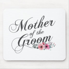 Enkel Mor i Groom Bröllop | Mousepad Musmatta